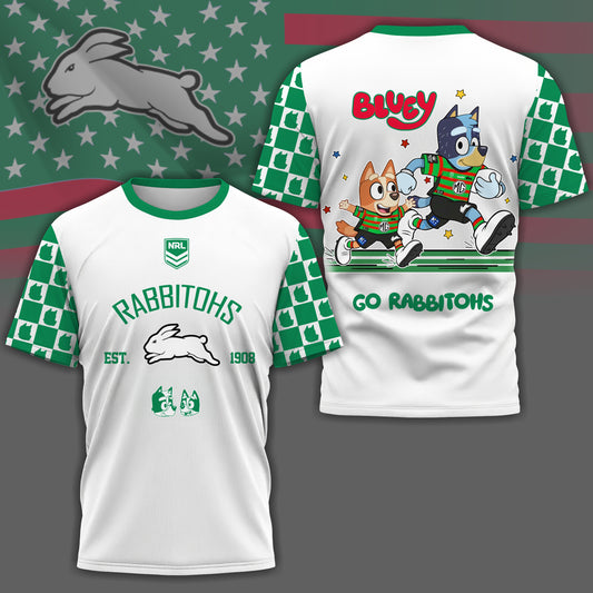 SSR x NRL Premium Bluey 3D Shirt DDT TTTZ