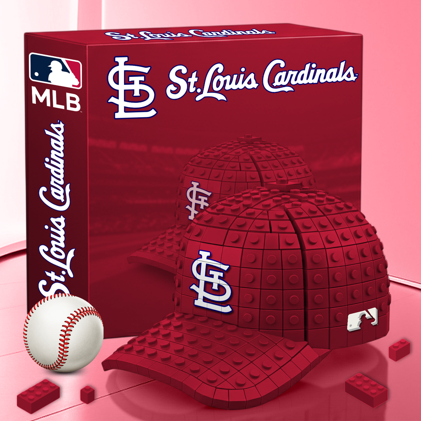 STL MLB 3D Baseball Cap Block Set V1 NAK PTTD