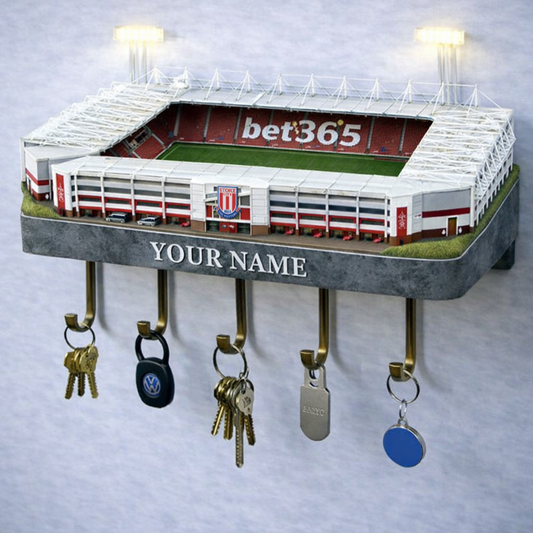STO Stadium Premium EFL Wood Key Hanger DDT NTL