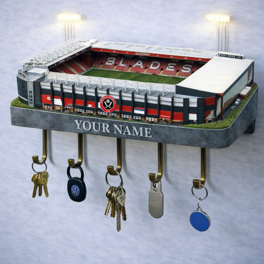 SU Stadium Premium EFL Wood Key Hanger DDT NTL