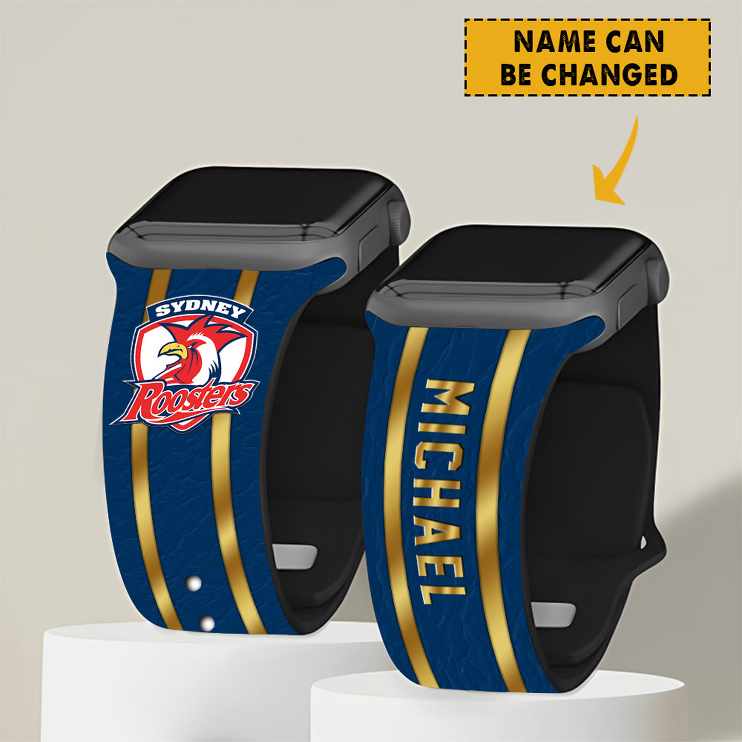 SYD X PREMIUM NRL New Apple Watch Band Custom Name NDT NHT