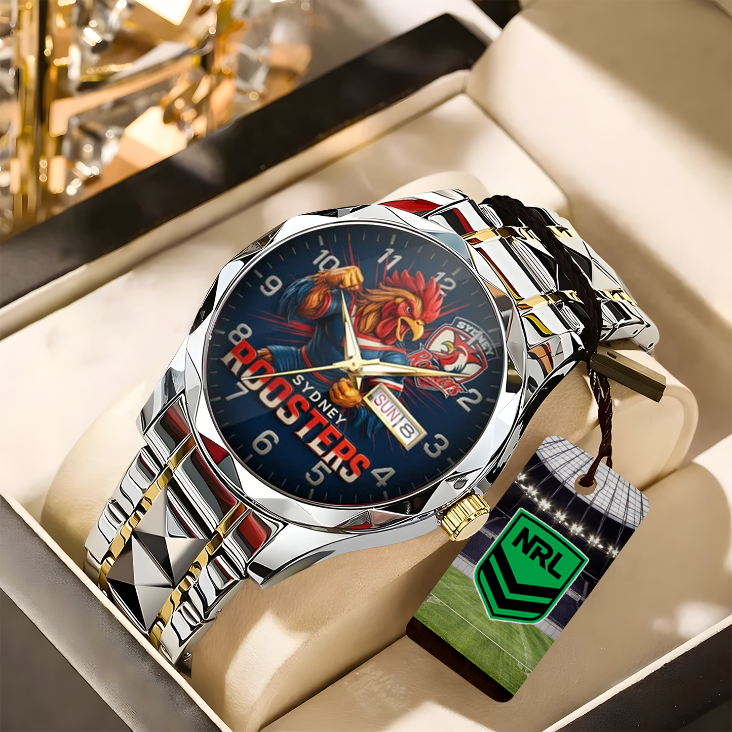 SYD X PREMIUM NRL New Mascot Luxury Hand Watch 2026 NDT NHT