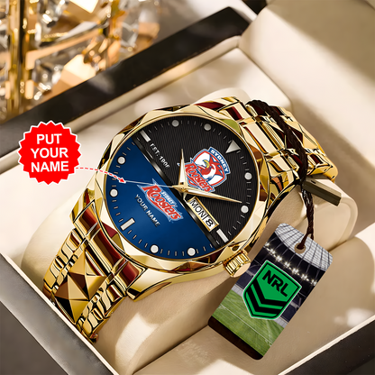 SYD X Premium Nrl Alloy Luxury Quartz Watch Limited Edition NDT NHT