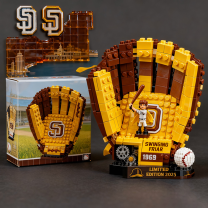 MLB Teams Baseball Glove Building Block Set Ver.2 DDT NTL