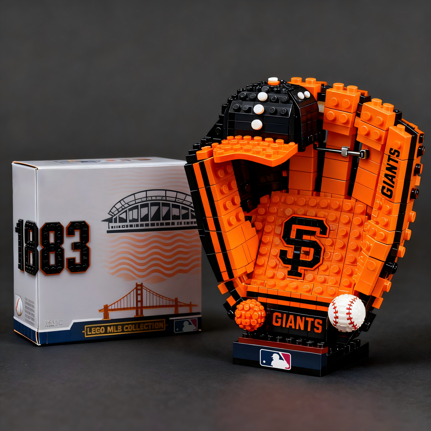 MLB Teams Baseball Glove Building Block Set Ver.2 DDT NTL