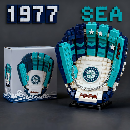 MLB Teams Baseball Glove Building Block Set Ver.2 DDT NTL