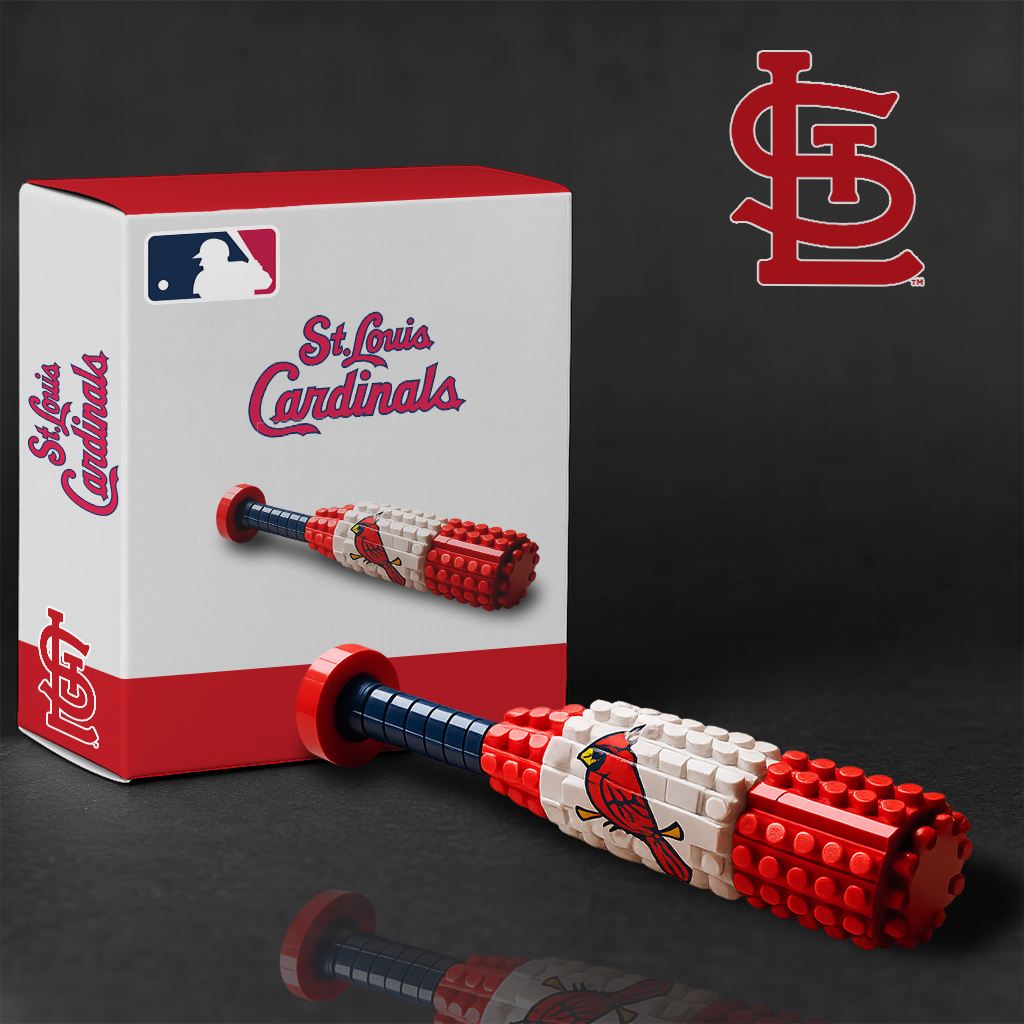 MLB Teams Baseball Bat Building Block Set DDT NTL