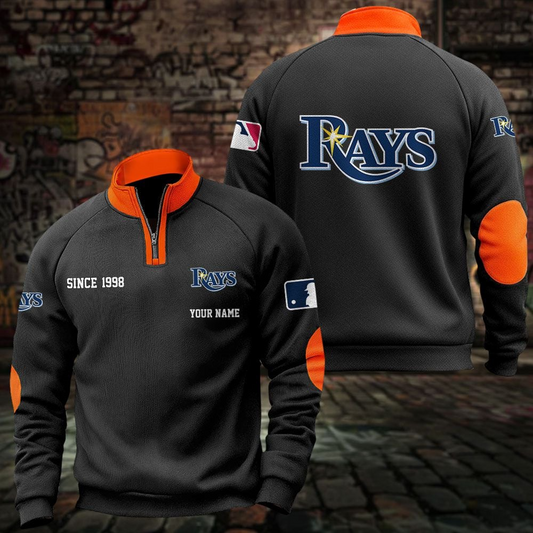 TB x MLB Sweatshirts Quarter Collared Sweatshirt Pullover DatND DVT