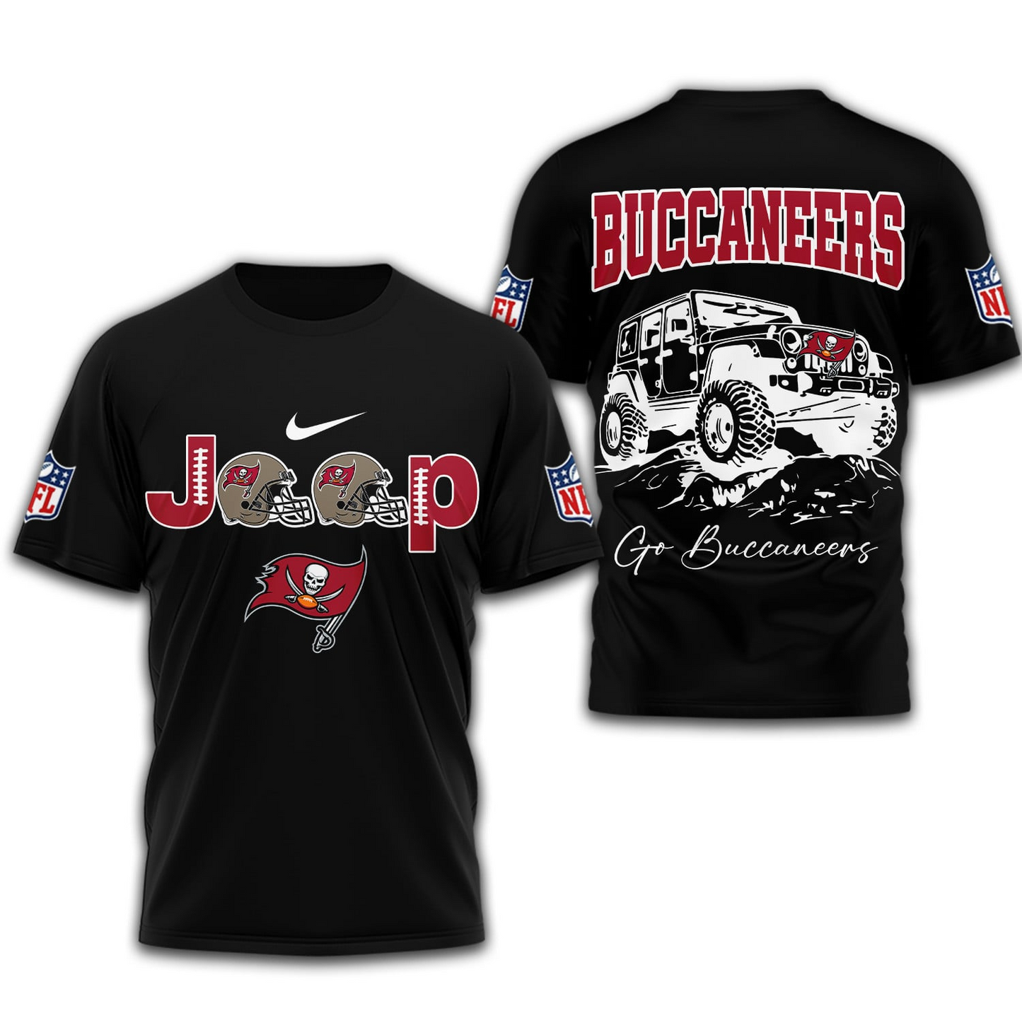 TBB Premium NFL Jeep 3D Shirt DDT NTL