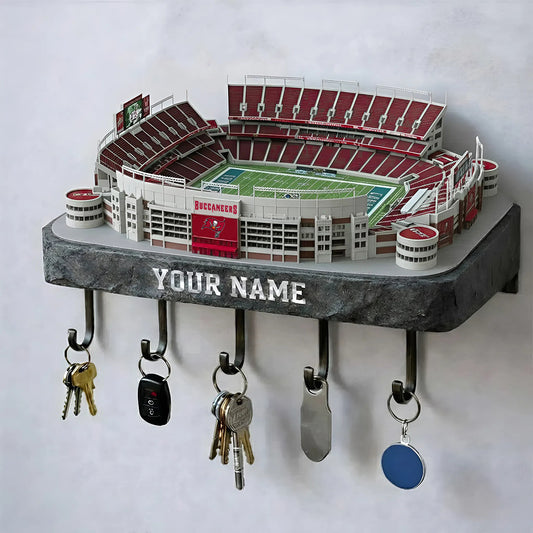TBB Stadium Premium NFL Wood Key Hanger DDT NHM