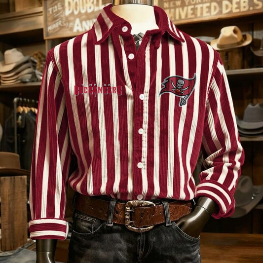 TBB x NFL Color Stripe Corduroy Shirt DDT NTL