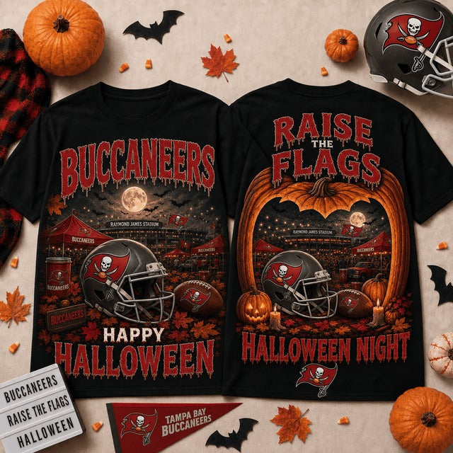 TBB x NFL Halloween Custom Name T Shirt Gift For Fan