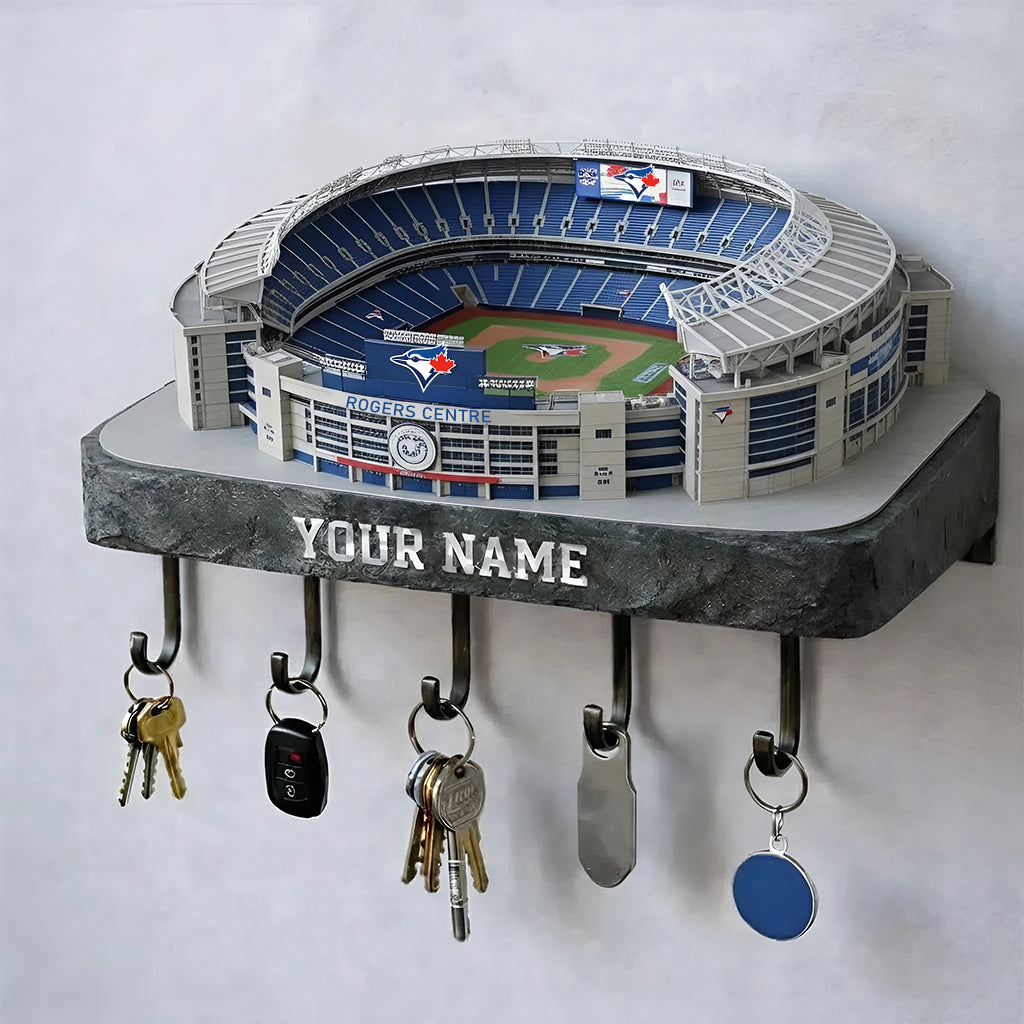 TBJ Stadium Premium MLB Wood Key Hanger DDT NHM