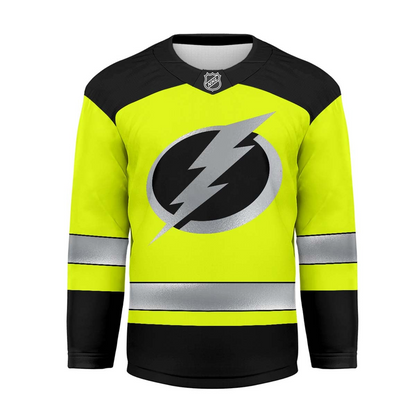 TBL Premium NHL Hi-Vis Safety Hockey Jersey DDT CTND