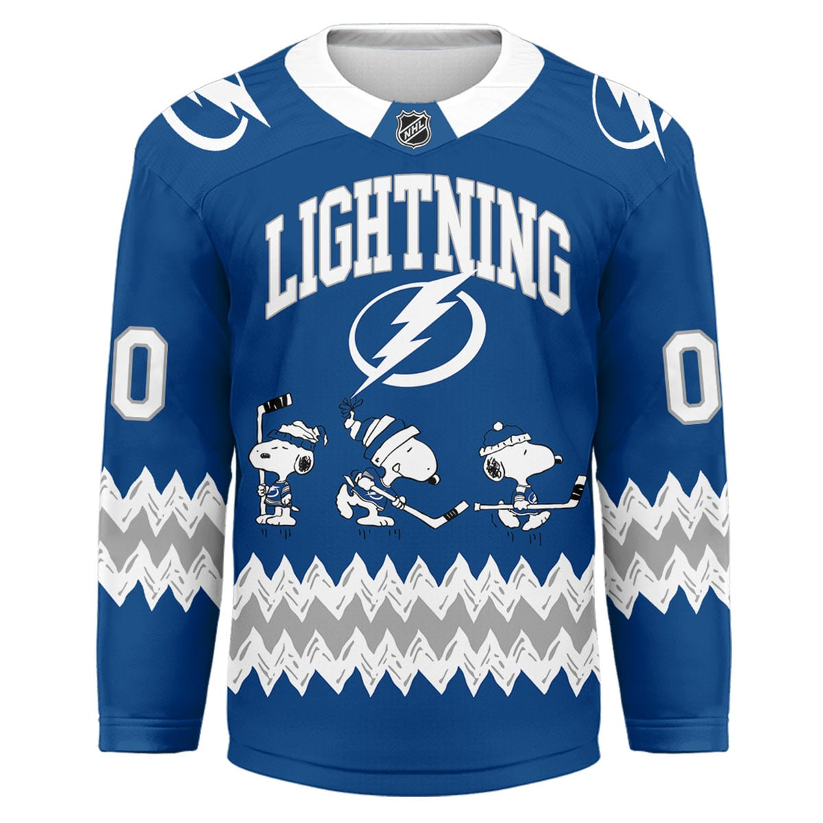 TBL Premium NHL Snoopy Personalized Hockey Jersey DDT CTND