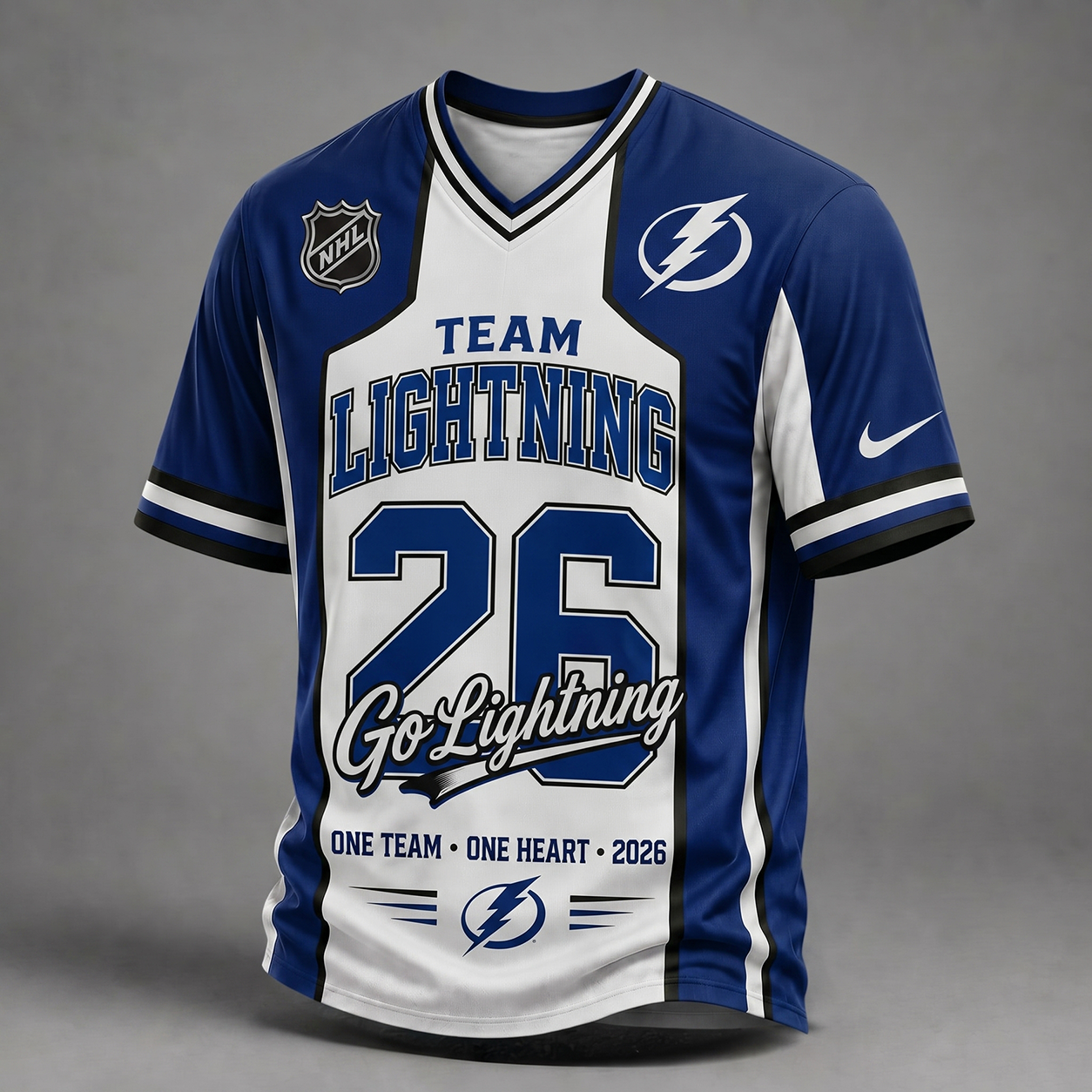 TBL Premium NHL Team Pride V-Neck Jersey DDT  010626 HLPHUONG