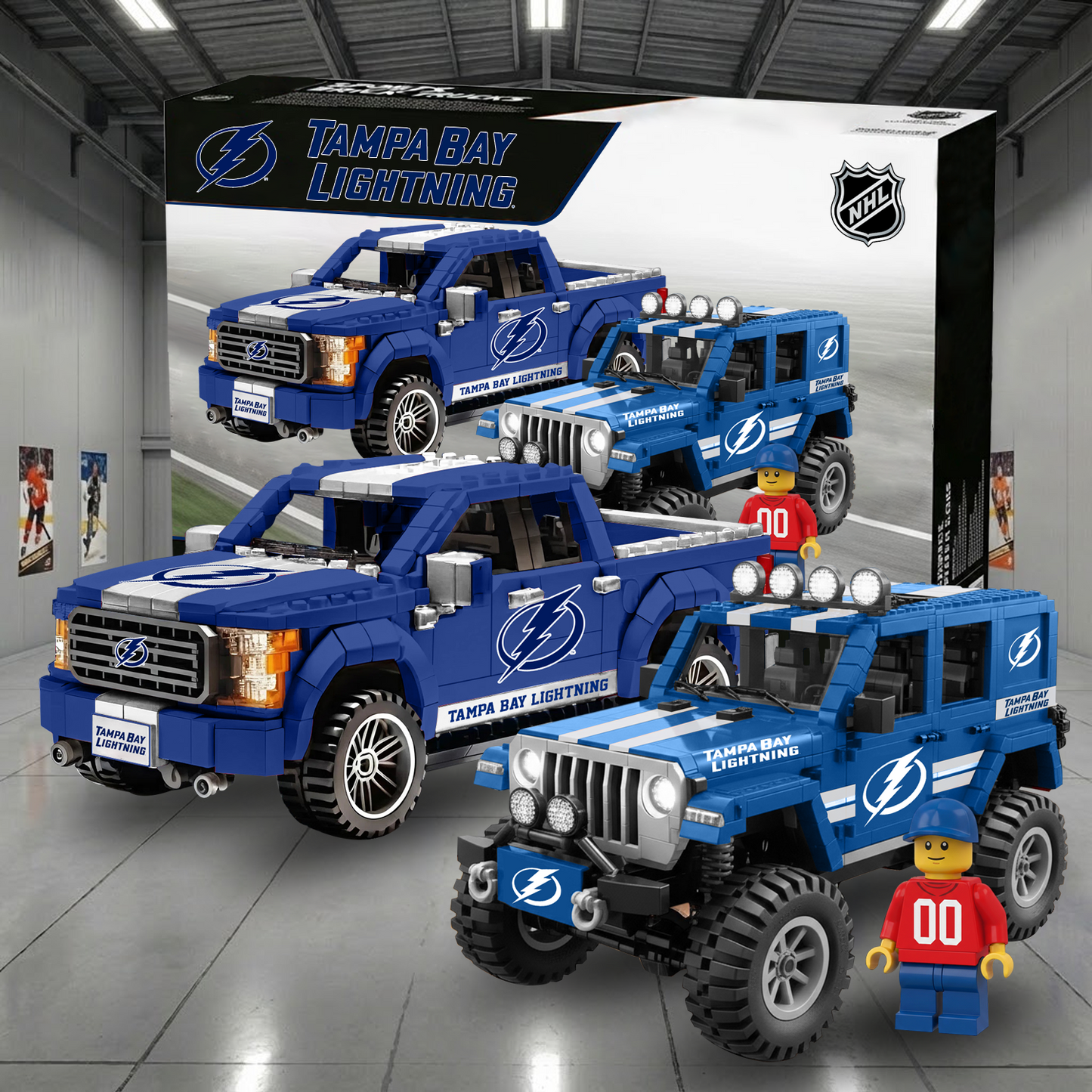NHL Team Off-Road Vehicles and Hockey Racing Trucks V1 NAK NHT