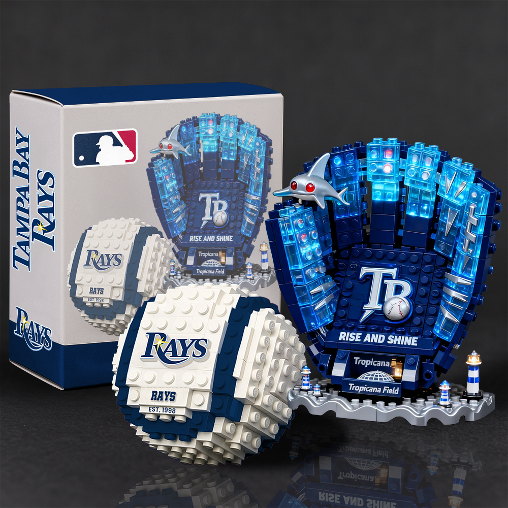 MLB Teams Baseball Glove & Ball Building Block Set NDT TDT 291125