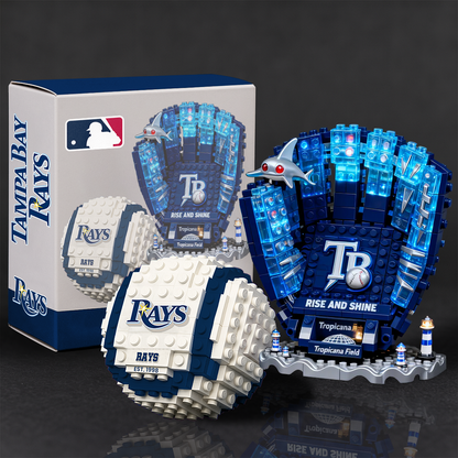MLB Teams Baseball Glove & Ball Building Block Set NDT TDT 291125