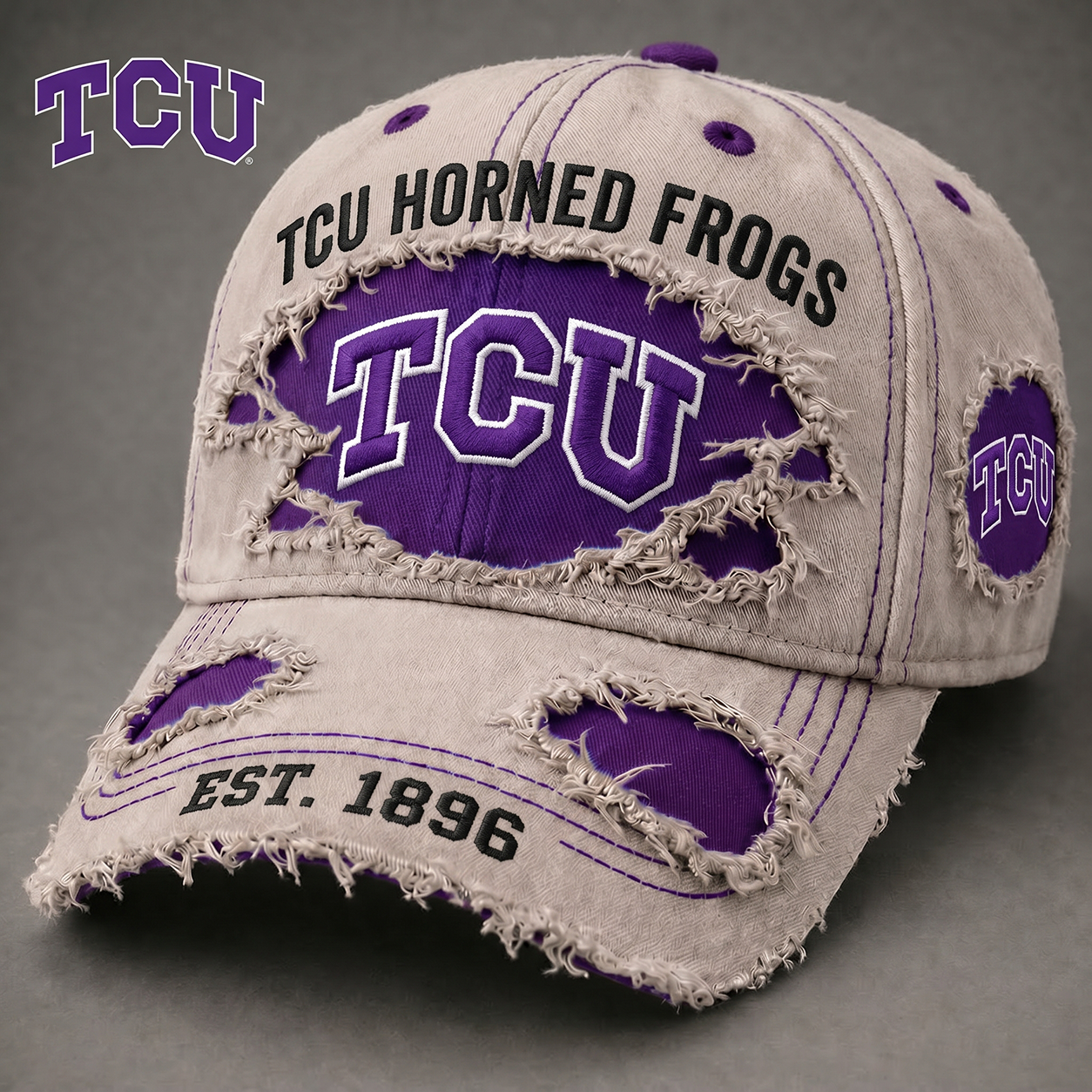 TCUHF NCAA V3 Premium Classic Cap DDT 010626 NTL