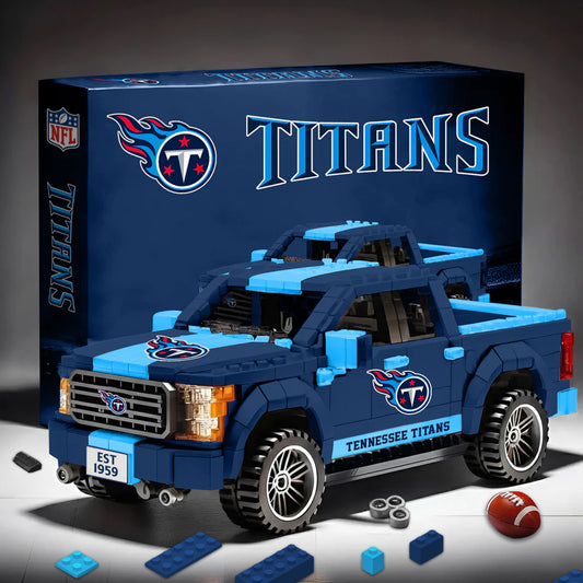 TEN X NFL 3D Racing Truck Model Building Block Set NDT NHM