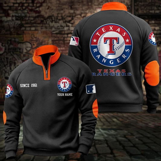 TEX x MLB Sweatshirts Quarter Collared Sweatshirt Pullover DatND DVT