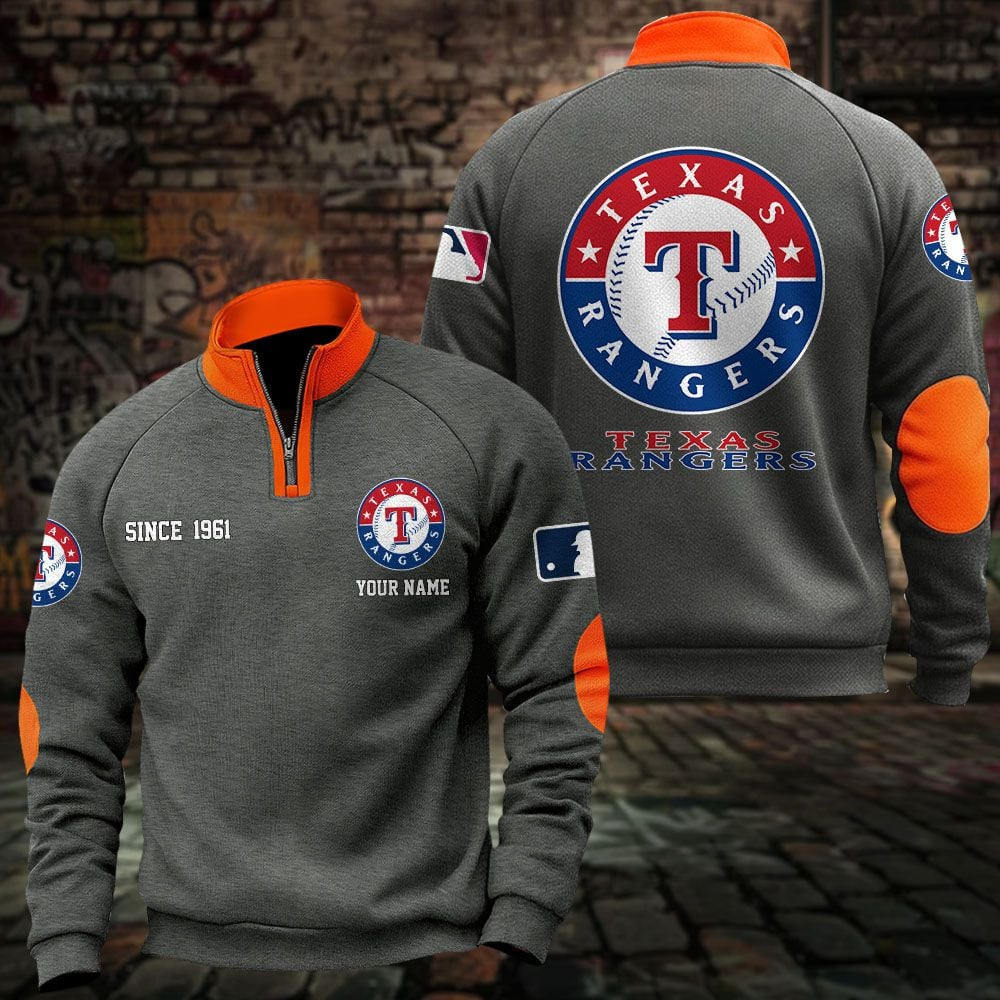 TEX x MLB Sweatshirts Quarter Collared Sweatshirt Pullover DatND DVT