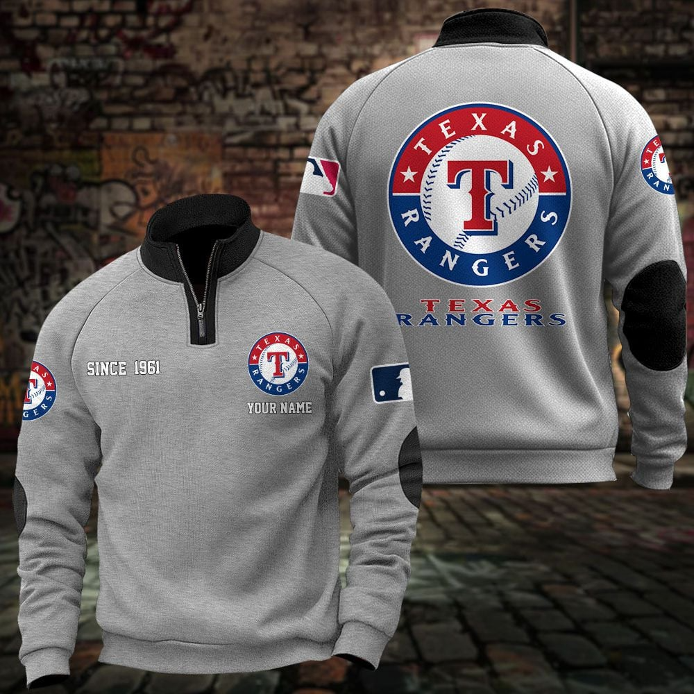 TEX x MLB Sweatshirts Quarter Collared Sweatshirt Pullover DatND DVT