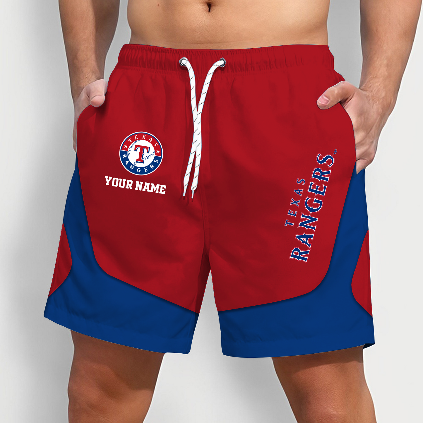 TEX x MLB Team Special Short Pants For Men Custom Name Gifts DATND TANTD