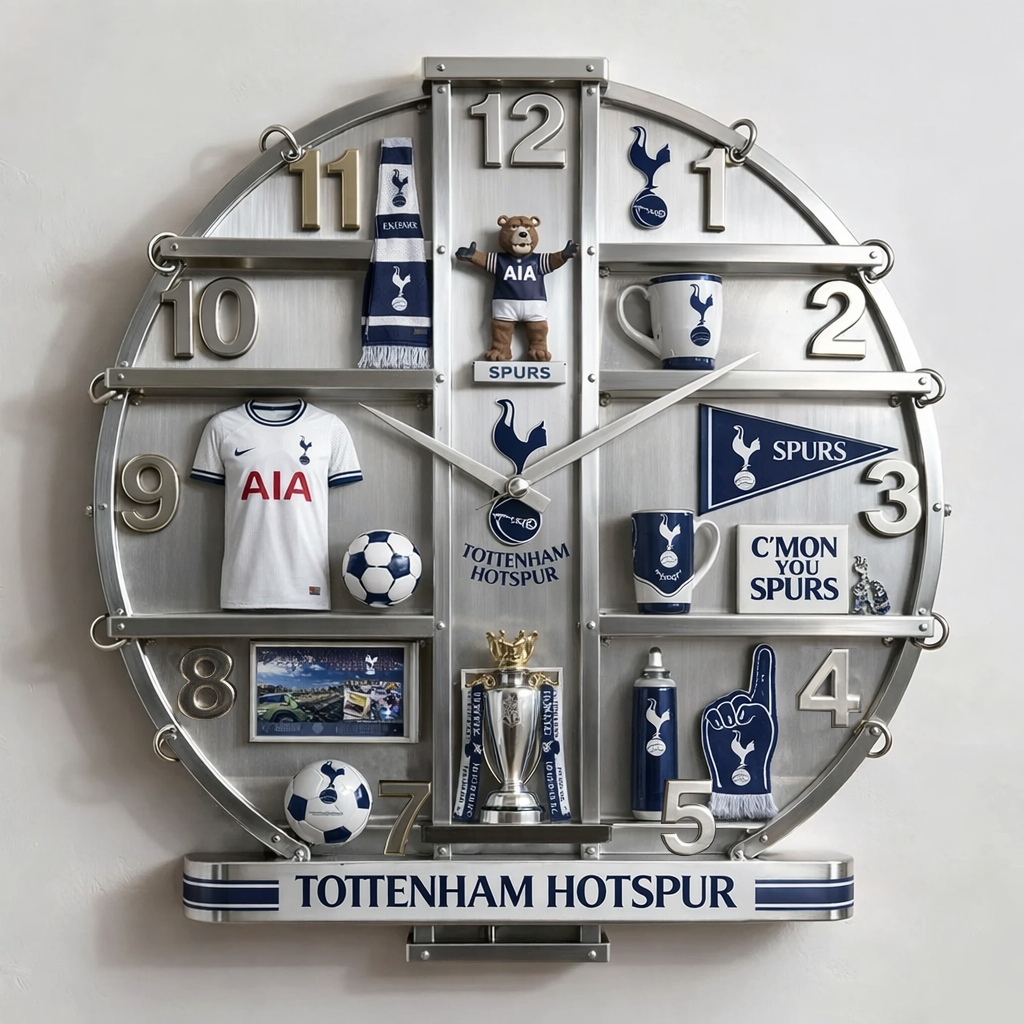 TH x EPL 3D Visual Effect Acrylic Wall Clock DDT CTND