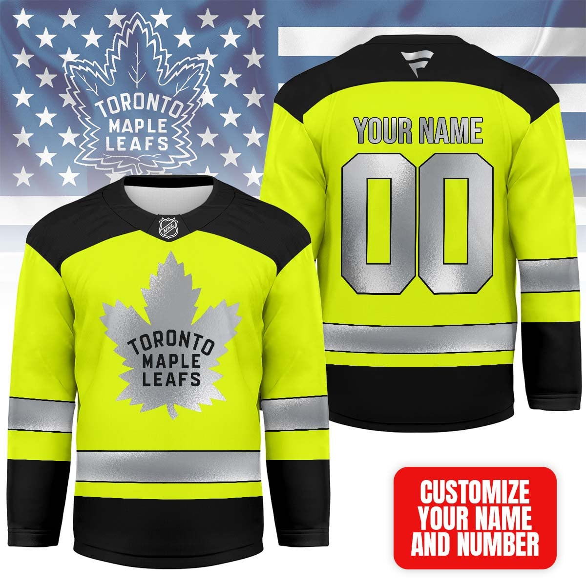 TML Premium NHL Hi-Vis Safety Hockey Jersey DDT CTND