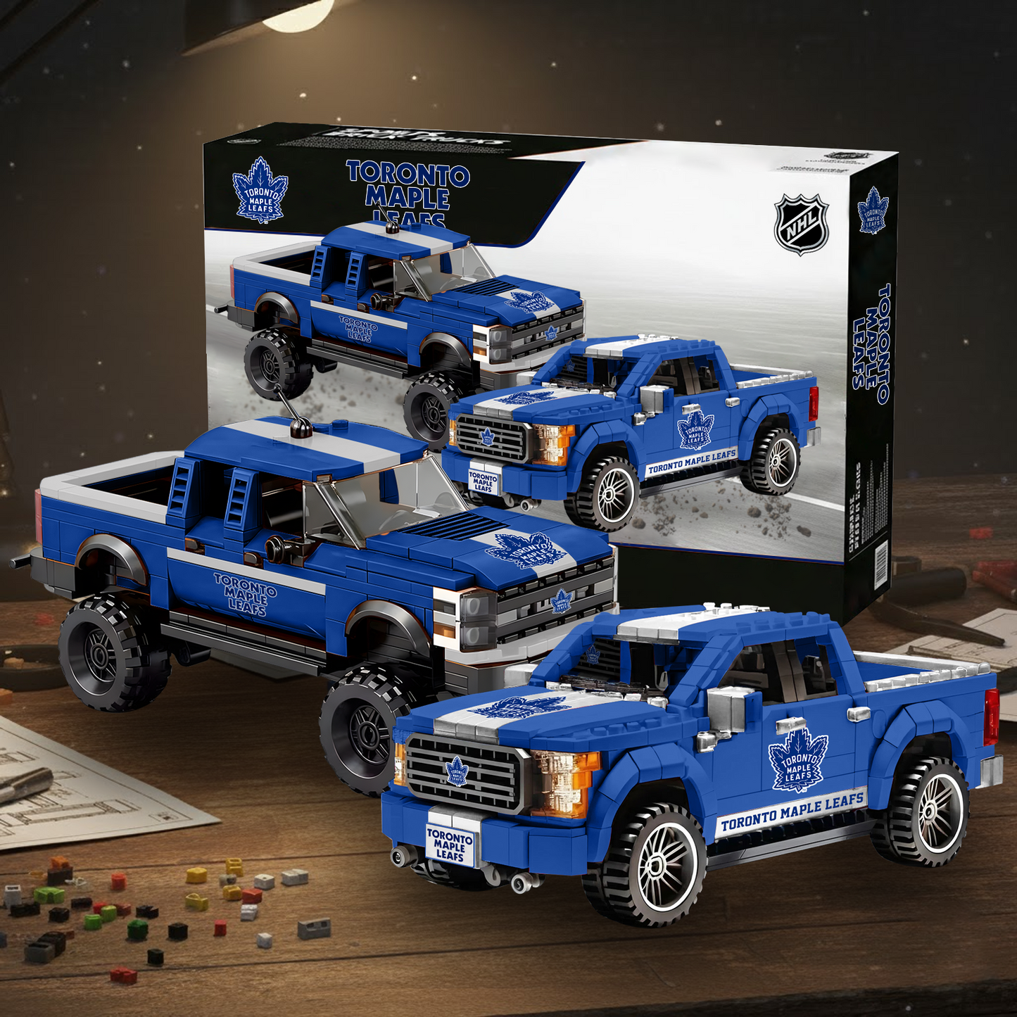 NHL Raptor Pickup Truck and Hockey Racing Trucks V1 NAK NHT