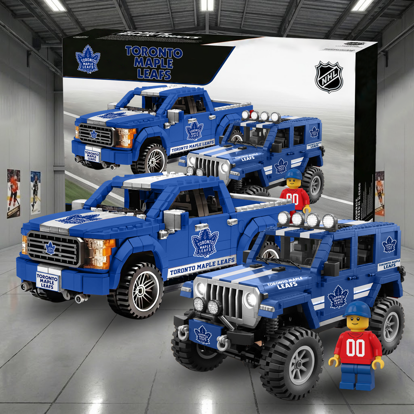 NHL Team Off-Road Vehicles and Hockey Racing Trucks V1 NAK NHT