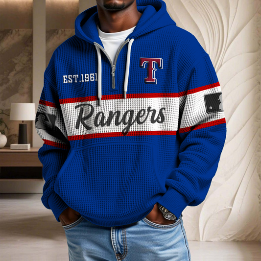 MLB x TR EST Waffle Half Zip Hoodie HLP HLPHUONG