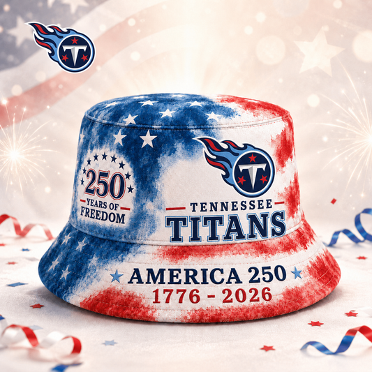 TT Premium NFL 250 Years Of Freedom Bucket Hat 120626