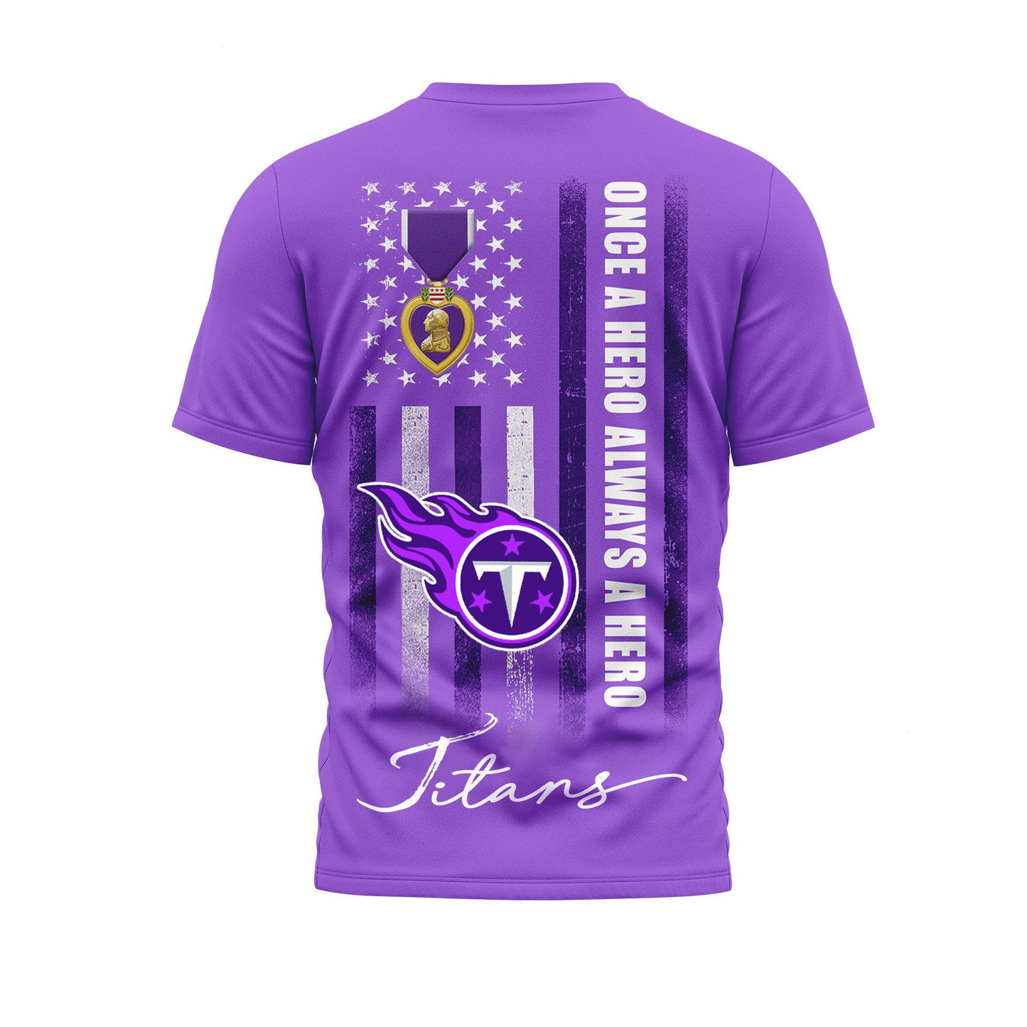 TT Premium National Purple Hear Day 3D Shirt  300626
