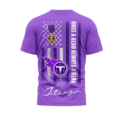 TT Premium National Purple Hear Day 3D Shirt  300626