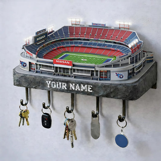TT Stadium Premium NFL Wood Key Hanger DDT NHM