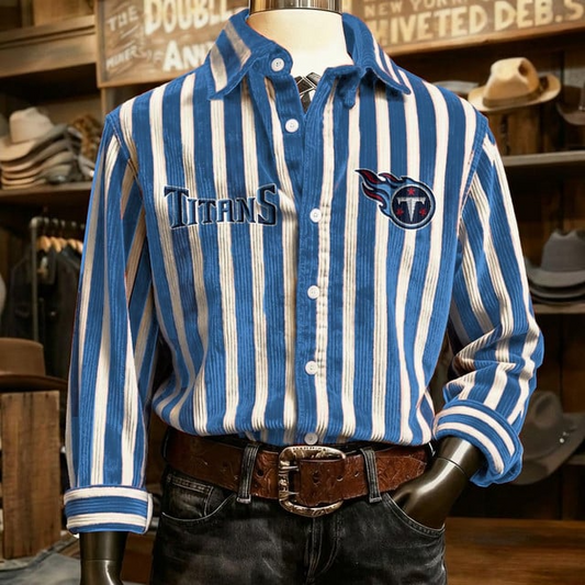 TT x NFL Color Stripe Corduroy Shirt DDT NTL