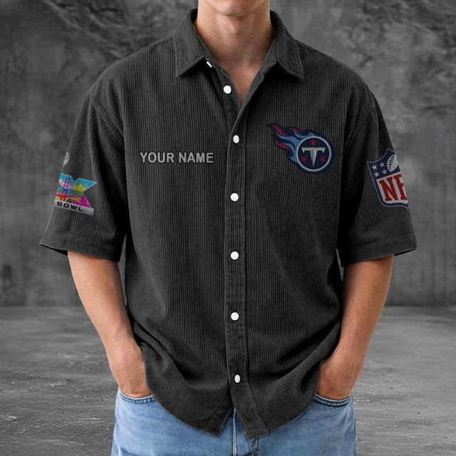 TT x NFL Men Seersucker Button Shirt DDT NTL