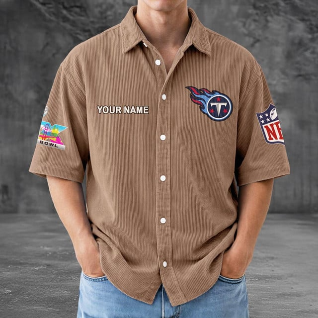 TT x NFL Men Seersucker Button Shirt DDT NTL