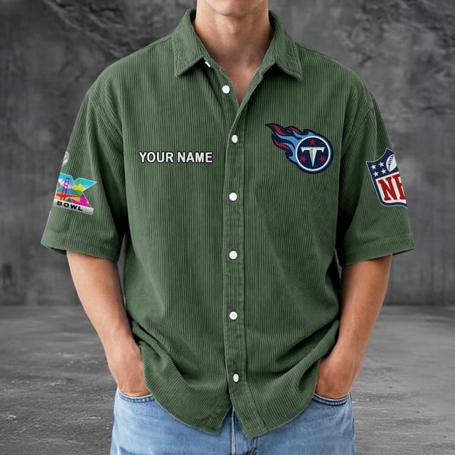 TT x NFL Men Seersucker Button Shirt DDT NTL