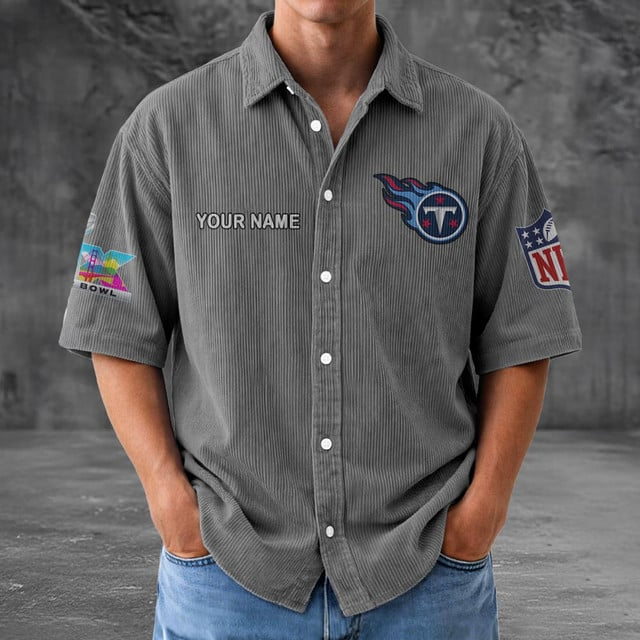 TT x NFL Men Seersucker Button Shirt DDT NTL