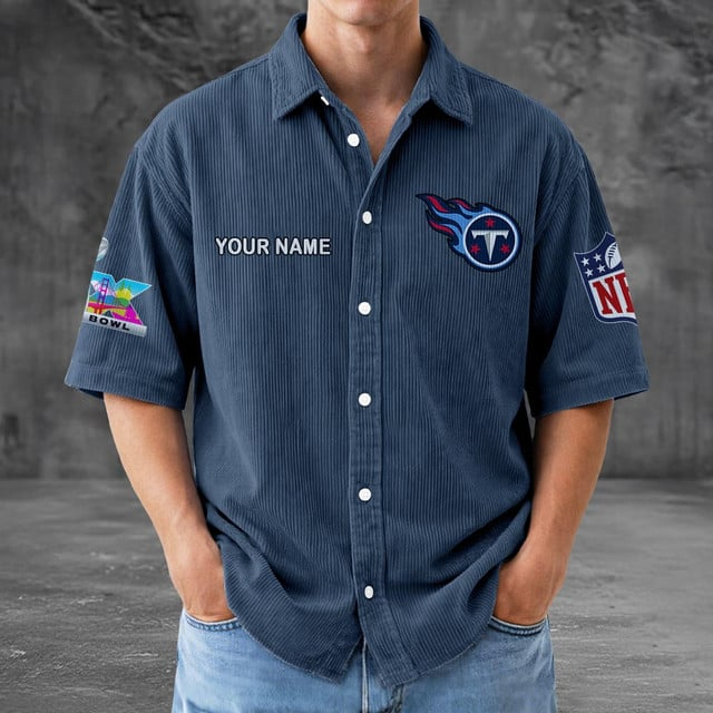 TT x NFL Men Seersucker Button Shirt DDT NTL