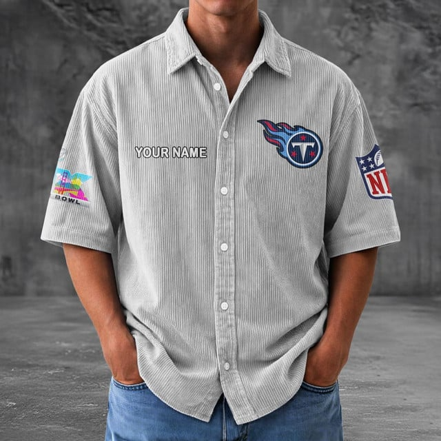 TT x NFL Men Seersucker Button Shirt DDT NTL