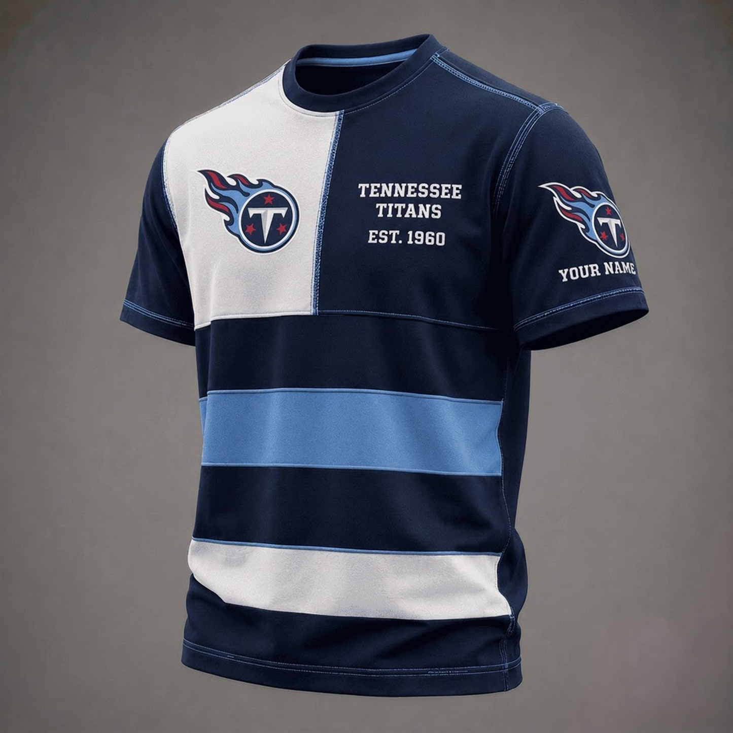 TT x NFL Premium Vintage All Over Print T-Shirt 3D Personalized Gift For True Fan