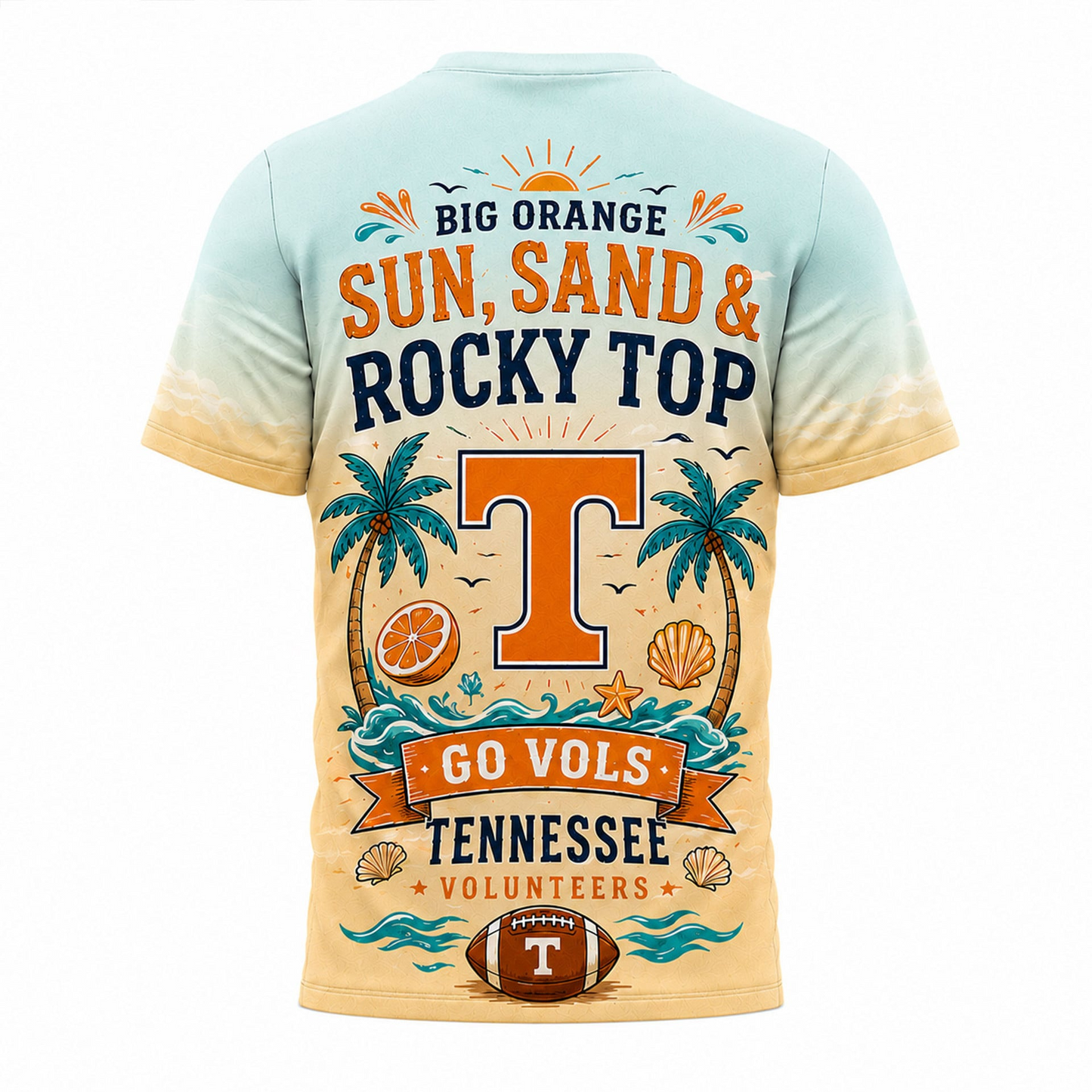 SCG Premium NCAA Summer 3D T-Shirt 100626