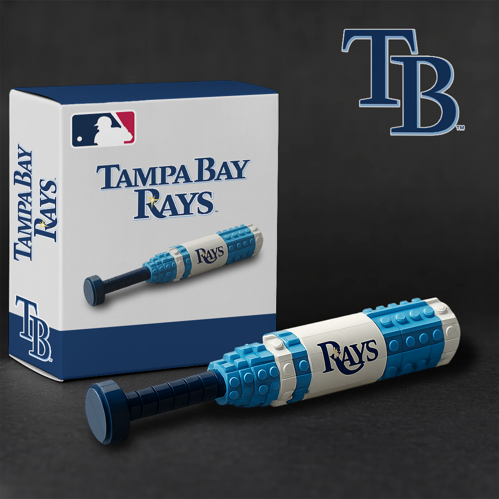 MLB Teams Baseball Bat Building Block Set DDT NTL