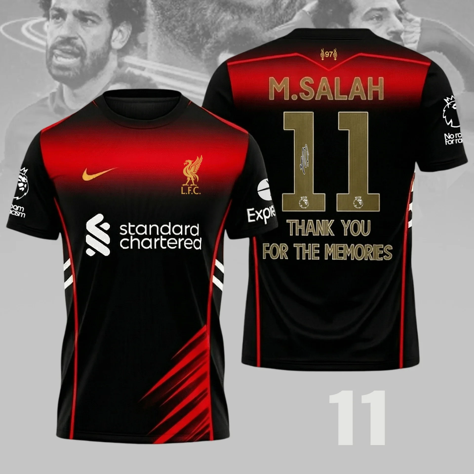Thank You For All, M.Salah Premium V17 Shirt DDT 270326 NTL