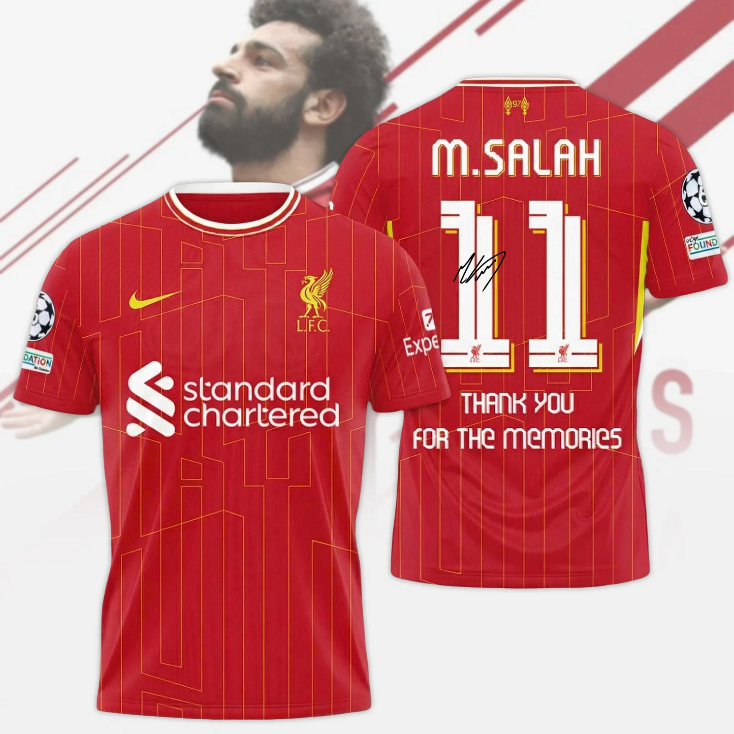 Thank You For All, M.Salah Premium V18 Shirt DDT 270326 NTL